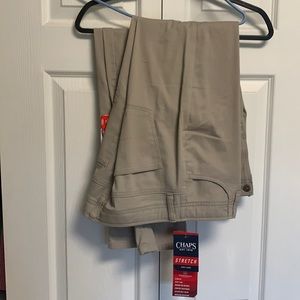 Boys Chaps khaki uniform pants